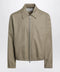 Ami Paris Beige Ami De Coeur zip-up jacket