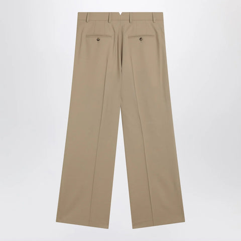 Ami Paris Beige wool trousers
