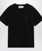Ami Paris Black Ami De Coeur T-shirt