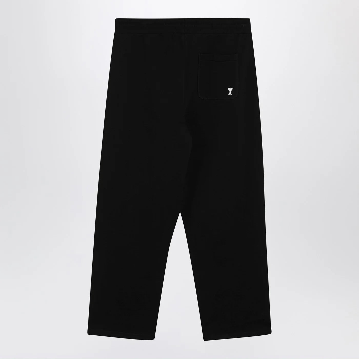 Ami Paris Black Ami de Coeur jogging trousers
