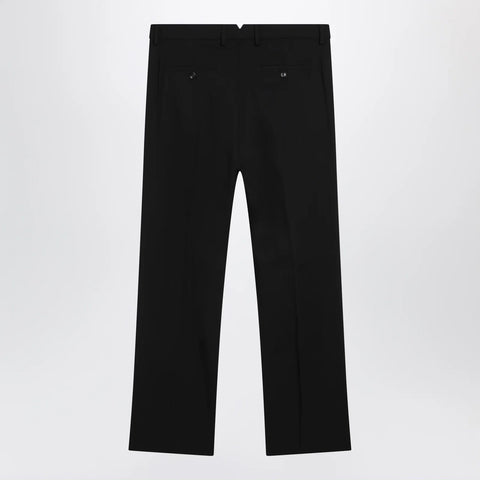 Ami Paris Black trousers in wool gabardine