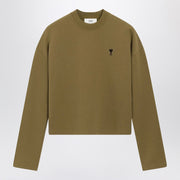 Ami Paris Bronze Ami De Coeur sweatshirt