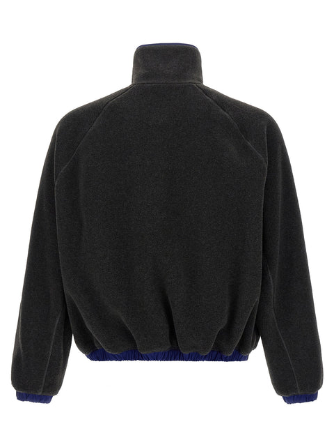 Ami Paris Carbon Grey Vareuse Sweatshirt