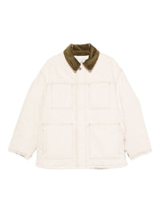 Ami Paris Coats Beige