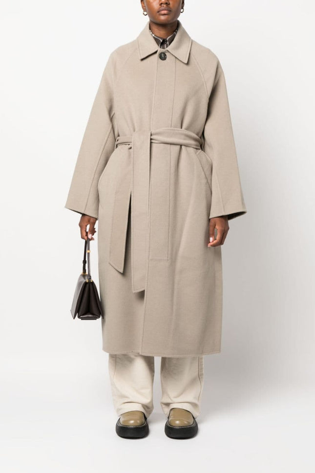 Ami Paris Coats Grey