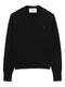 Ami Paris Coeur monogram motif Ami De Coeur wool sweater