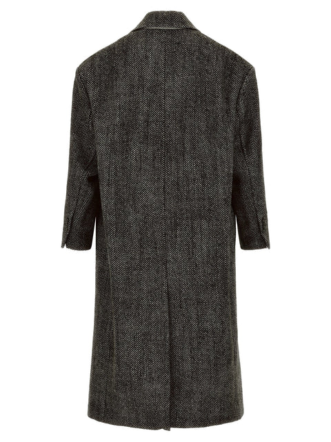 Ami Paris Double-breasted Coat
