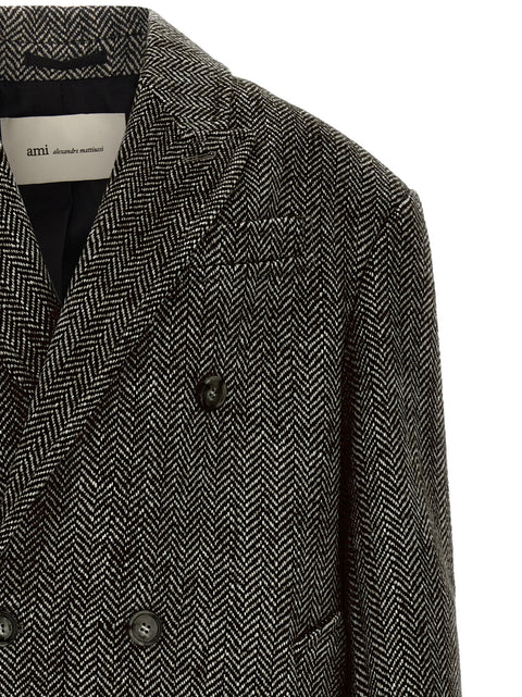 Ami Paris Double-breasted Coat