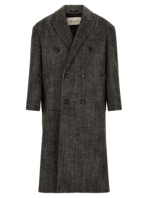 Ami Paris Double-breasted Coat