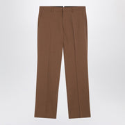Ami Paris Hazelnut wool trousers