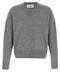 Ami Paris Puff Logo Patch Sweater