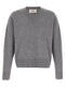 Ami Paris Puff Logo Patch Sweater