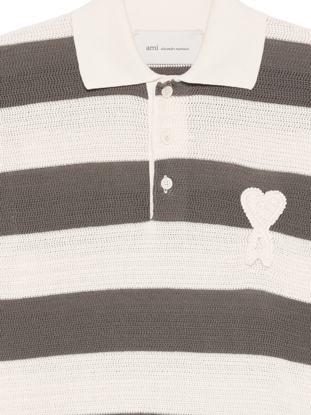 Ami Paris T-shirts and Polos Grey