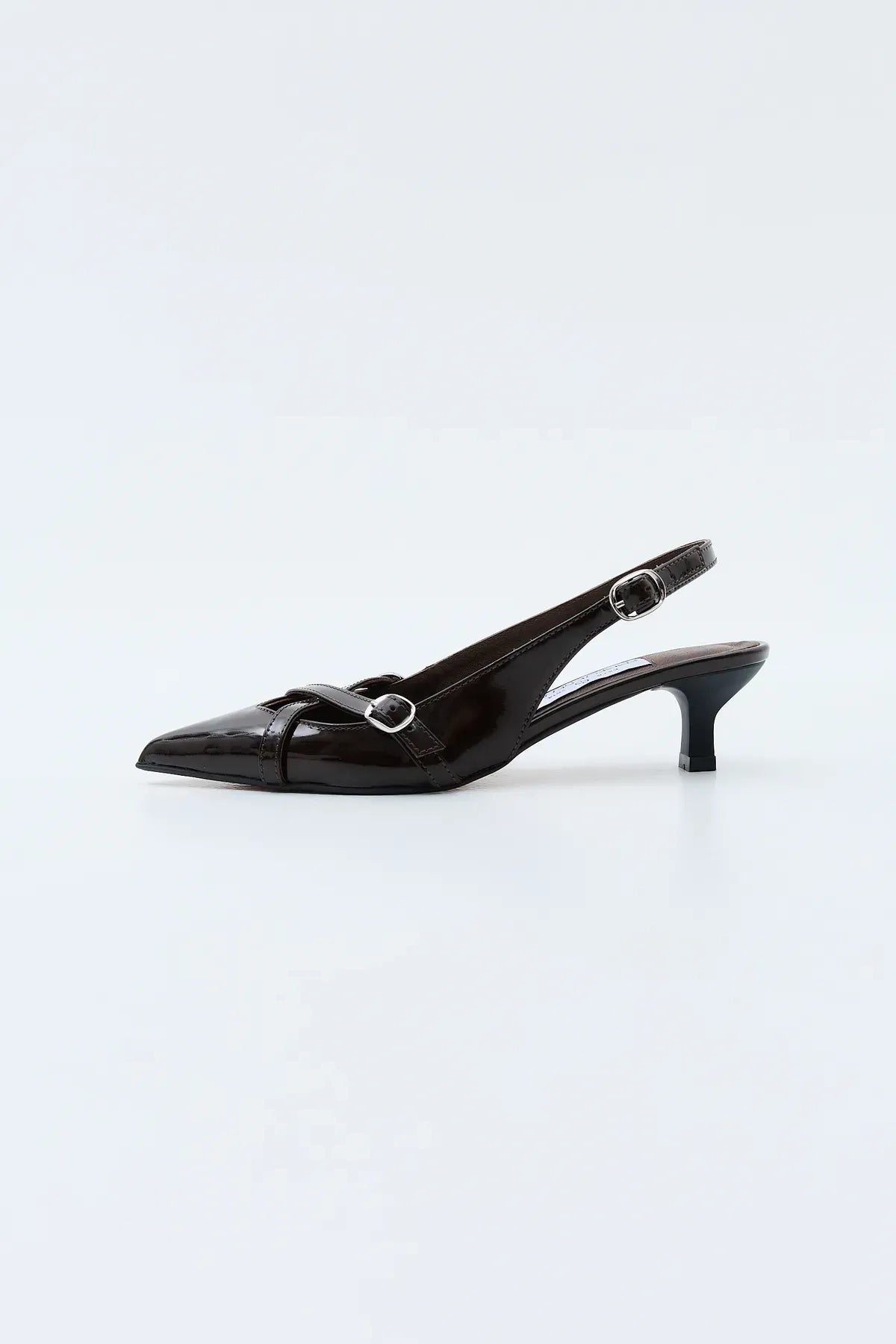 Ami Slingback Heels | Chocolate