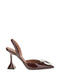Amina Muaddi Begum patent leather slingback pumps