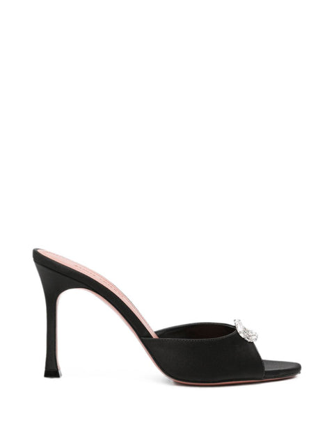 Amina Muaddi Sandals BLACK