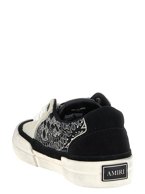 Amiri Bandana Sunset Skate Sneakers