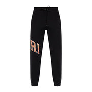 Amiri Black Cotton Joggers (Workout Pants)