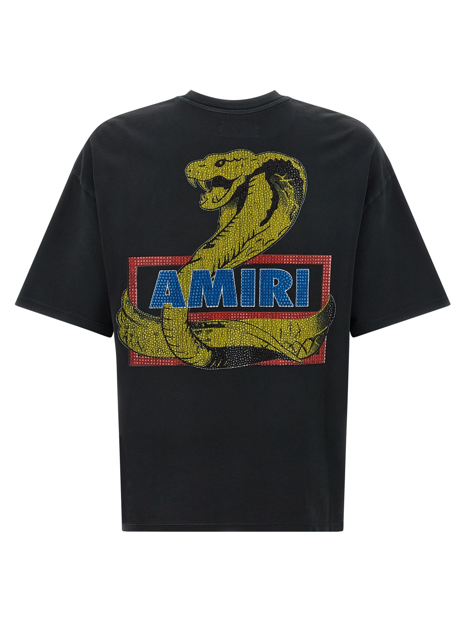 Amiri Crystal Cobra T-shirt