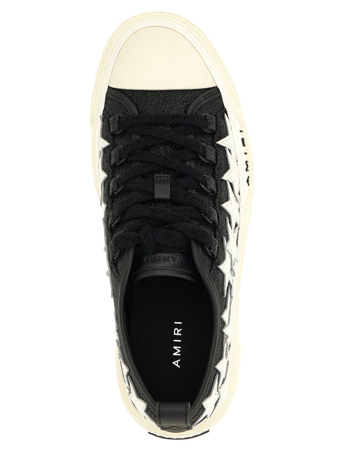 Amiri Glitter Stars Court Low Sneakers