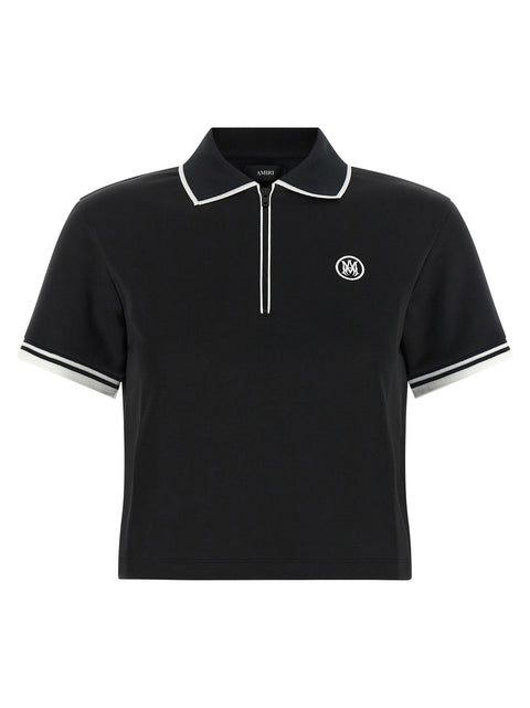 Amiri Zipped Polo Shirt