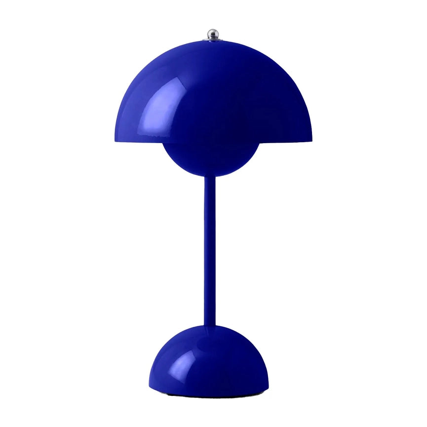 Amsterdam Modern Crystal Flowerpot Cordless Table Lamp-Table Lamp-NUMI Lamps-Blue-Urbanheer