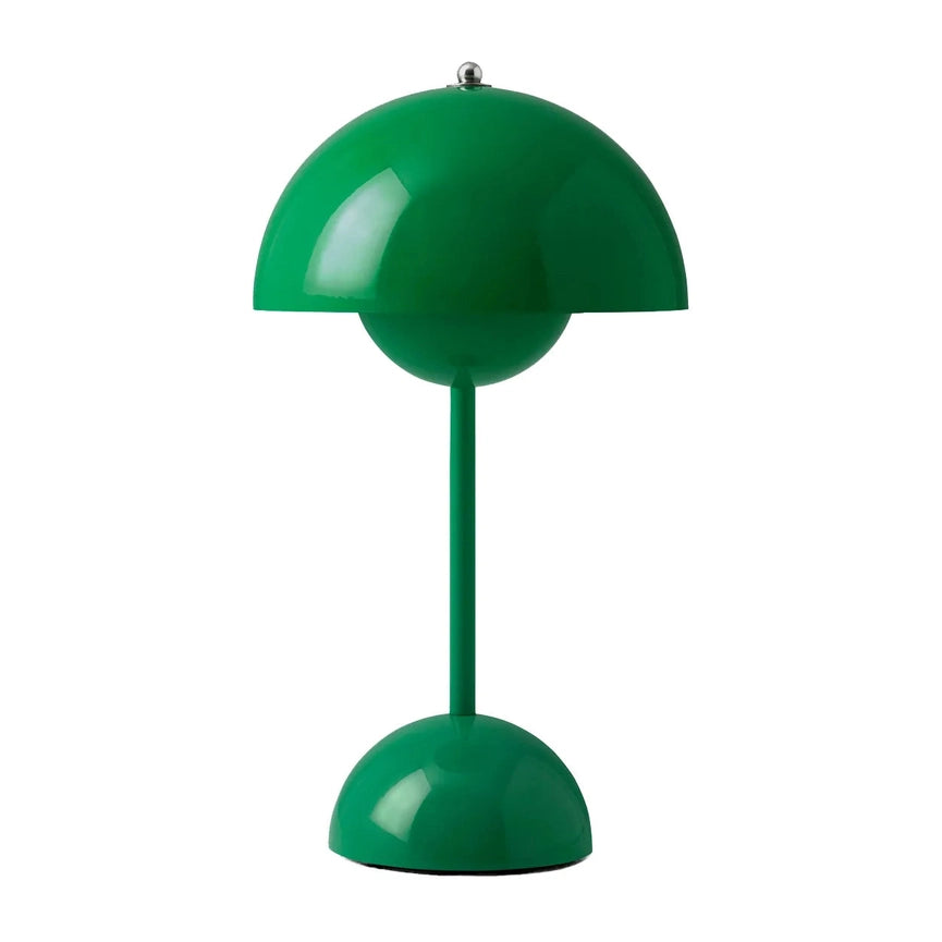 Amsterdam Modern Crystal Flowerpot Cordless Table Lamp-Table Lamp-NUMI Lamps-Green-Urbanheer