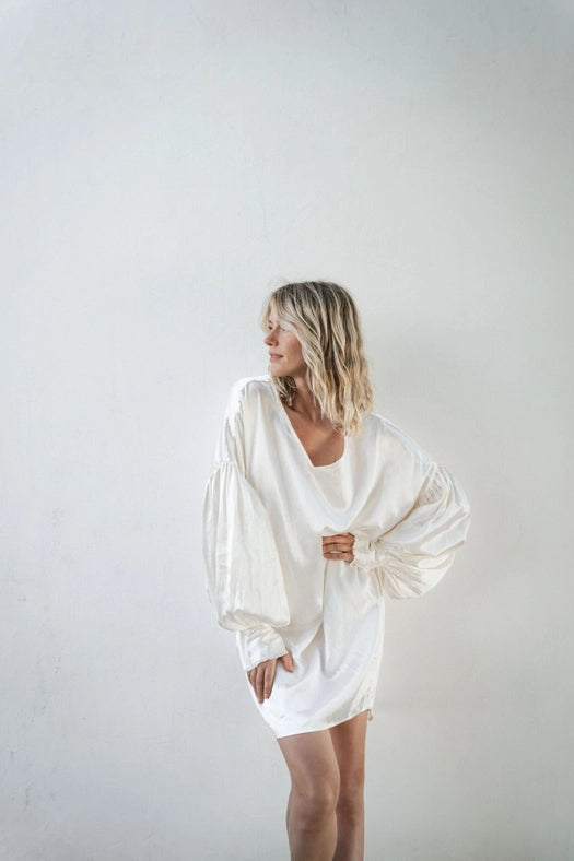 Amulet Mini Dress-Dress-A Perfect Nomad-S-WHITE-Urbanheer