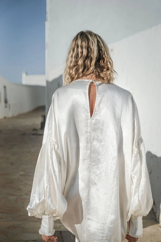 Amulet Mini Dress-Dress-A Perfect Nomad-S-WHITE-Urbanheer