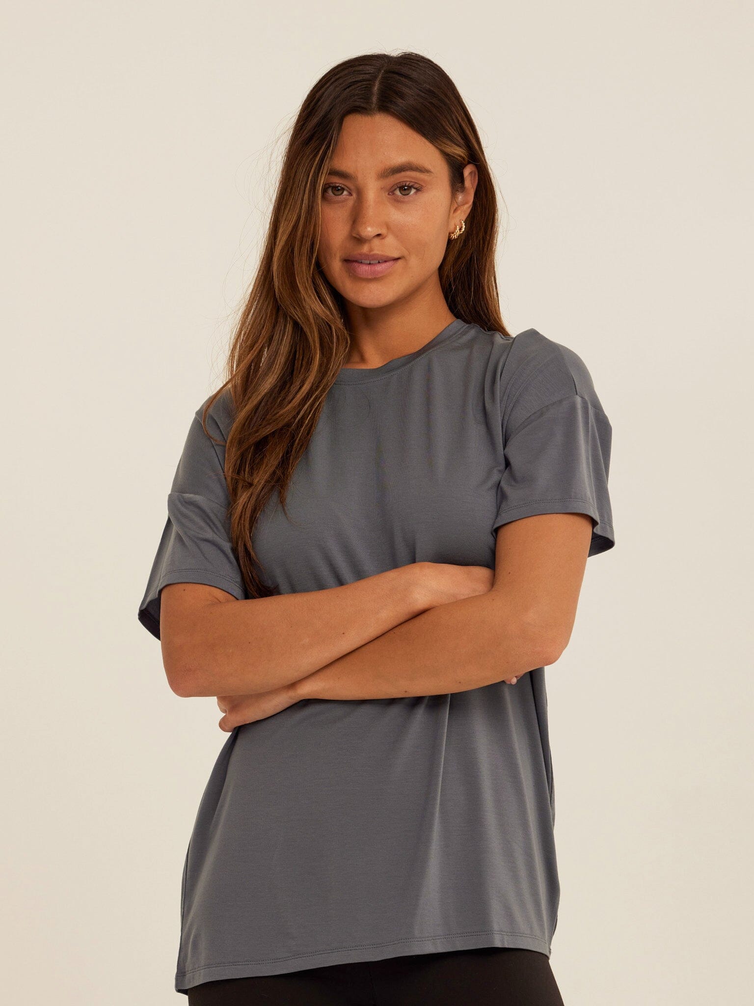 Andie Tencel Jersey Relaxed Tee