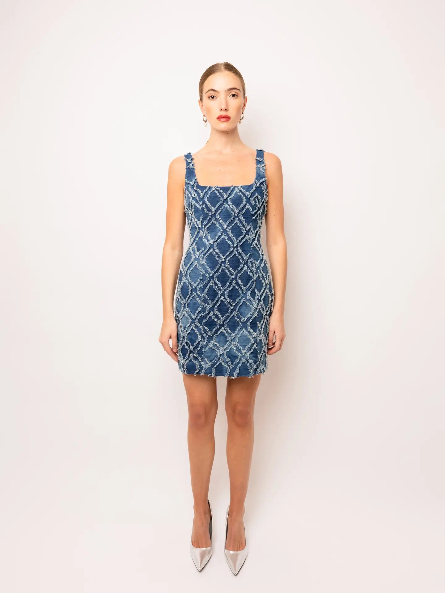 Angelica Denim Shift Dress