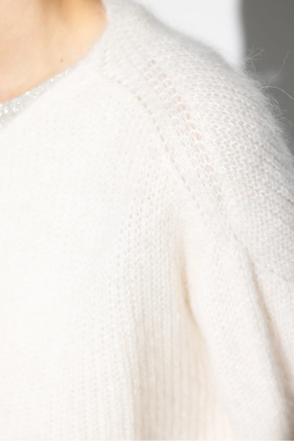 Angelo White Cardigan-Cardigan-IMPREVU-S-Urbanheer