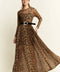 Animal Print Mesh Mock-Dress-JADE BY JANE-S-MOCHA BROWN-Urbanheer