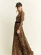 Animal Print Mesh Mock-Dress-JADE BY JANE-S-MOCHA BROWN-Urbanheer