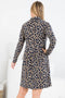 Animal Skin Print Winter Tunic Dress-Dress-LA Soul-S-Urbanheer