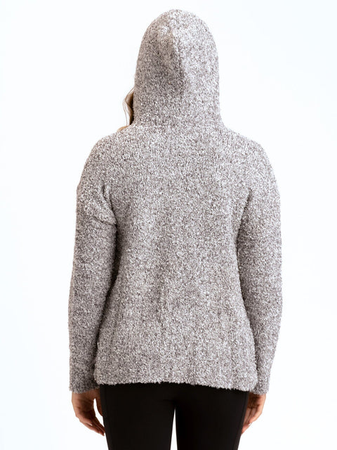 Anita Cozy Boucle Full Zip Sweater Hoodie