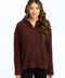 Anita Cozy Boucle Full Zip Sweater Hoodie