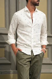 Ant Print Shirt-Shirt-DONATO-S-Urbanheer