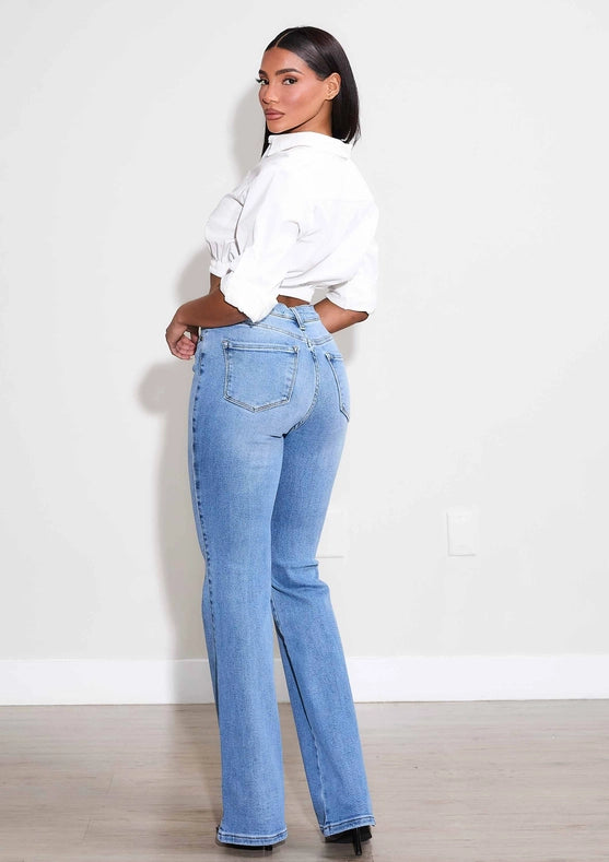 Anytime Bootcut Jeans-Jeans-Vibrant M.i.U-1-Medium Stone-Urbanheer