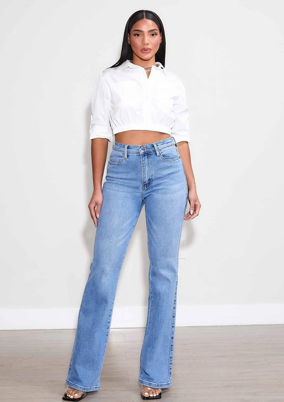 Anytime Bootcut Jeans-Jeans-Vibrant M.i.U-1-Medium Stone-Urbanheer