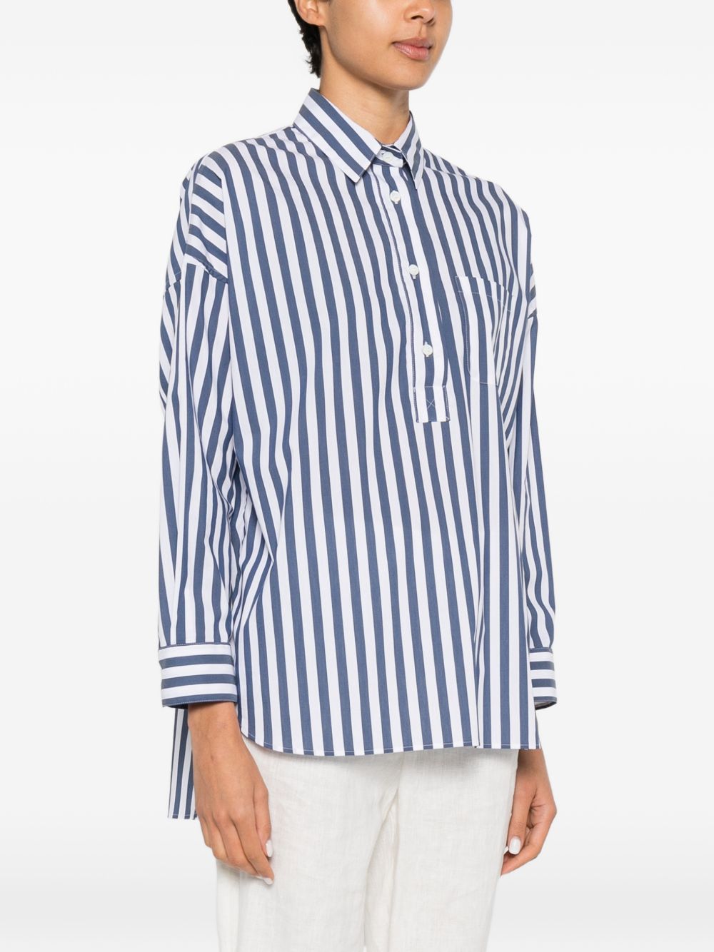 Archivio '67 Cotton blend striped shirt