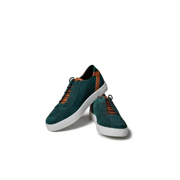 Ardent Water-Repellent Suede-Sneakers-keldante-42-Green-Urbanheer