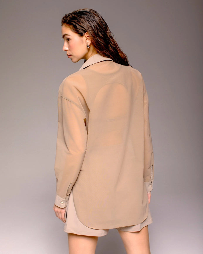 Ares Mesh Shirt-Shirt-MICHI-XS-Dune-Urbanheer