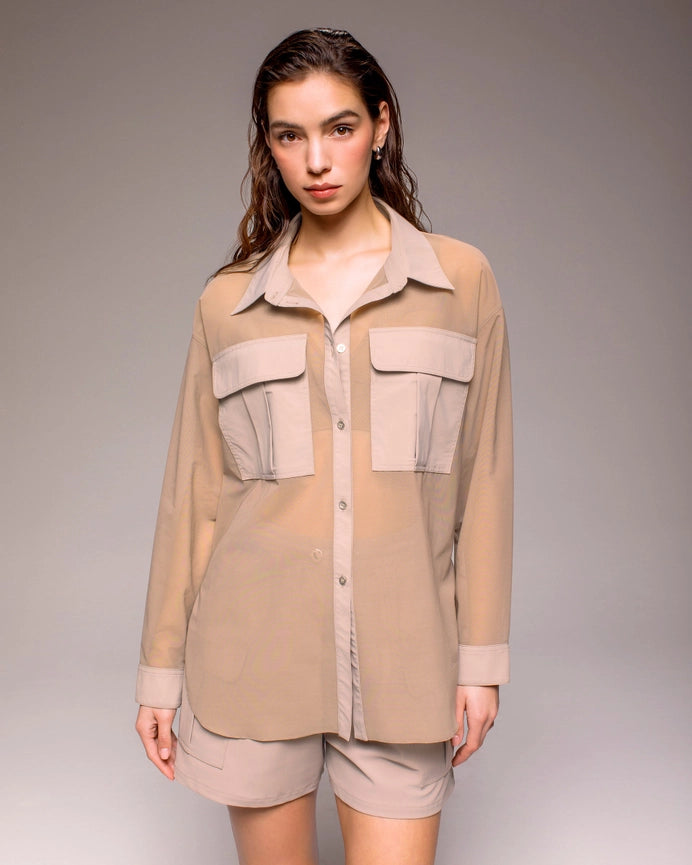 Ares Mesh Shirt-Shirt-MICHI-XS-Dune-Urbanheer