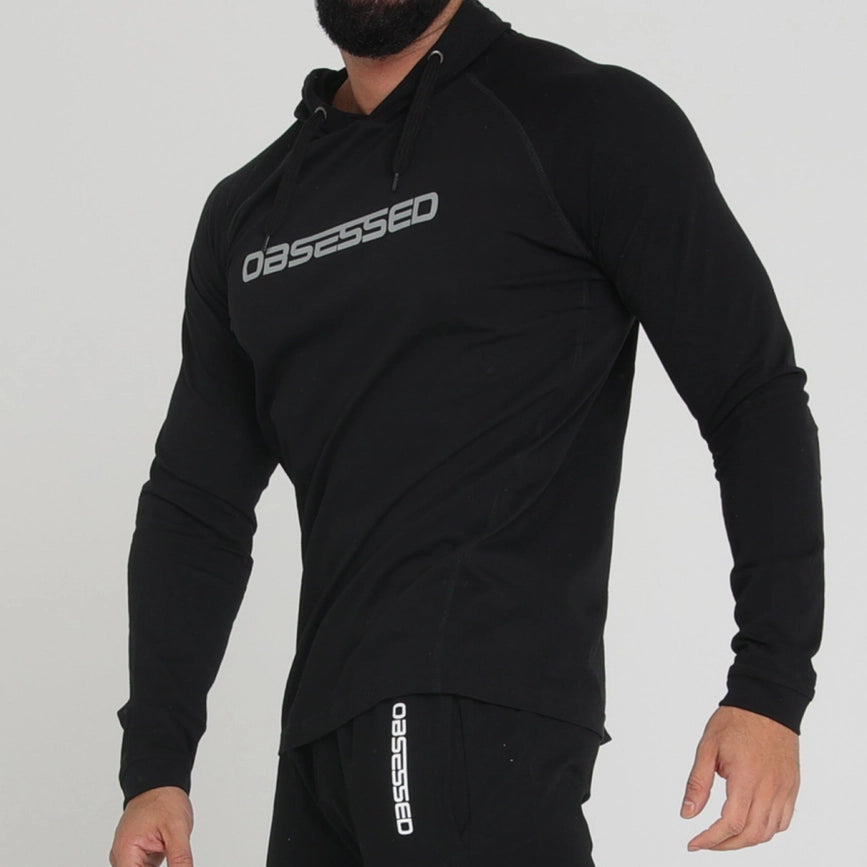 Arlo Long Sleeve - Black-Jacket-Obsessed Gymwear-M-BLACK-Urbanheer