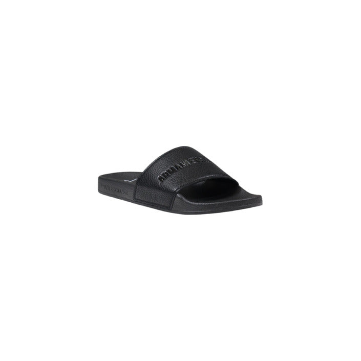 Armani Exchange Men Slippers-Shoes Slippers-Armani Exchange-black-40-Urbanheer