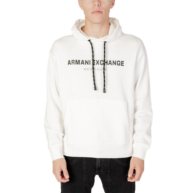 Armani Exchange Men Sweatshirts-Clothing Sweatshirts-Armani Exchange-white-M-Urbanheer