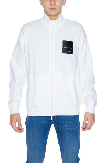 Armani Exchange Men Sweatshirts-Clothing Sweatshirts-Armani Exchange-white-XS-Urbanheer