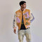 Art League Multi Patches Varsity Jacket Men-Jacket-First Row-S-Mustard-Urbanheer