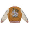 Art League Multi Patches Varsity Jacket Men-Jacket-First Row-S-Mustard-Urbanheer